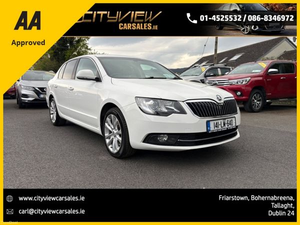 Skoda Superb Hatchback, Diesel, 2014, White