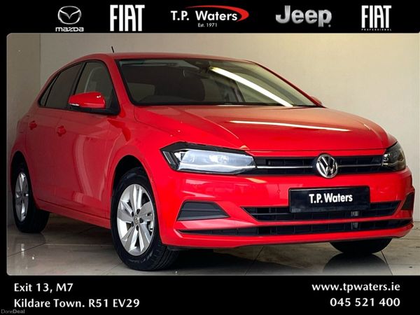 Volkswagen Polo Hatchback, Petrol, 2020, Red
