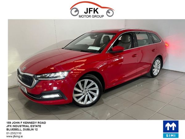 Skoda Octavia Estate, Diesel, 2022, Red