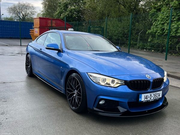 BMW 4-Series Coupe, Diesel, 2014, Blue