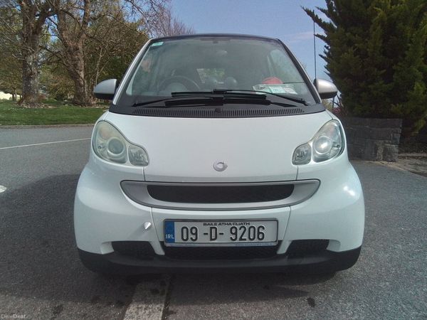 Smart Fortwo Coupe, Petrol, 2009, White