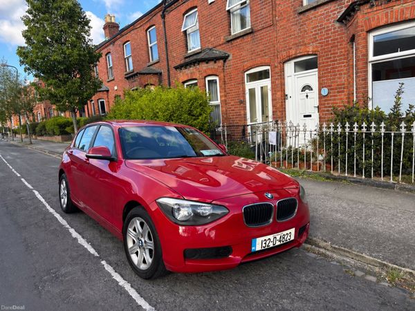 BMW 1-Series Estate, Petrol, 2013, Red