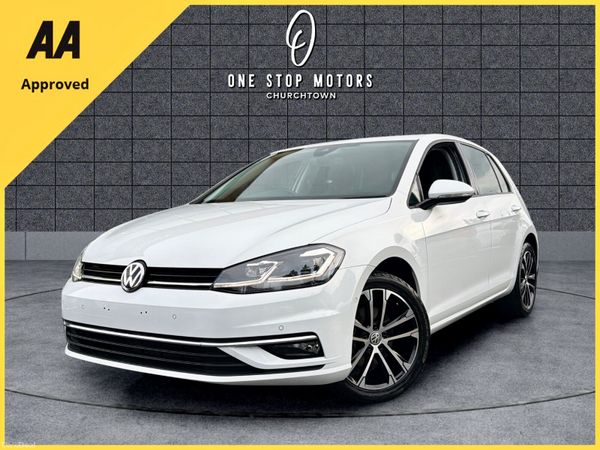 Volkswagen Golf Hatchback, Petrol, 2020, White