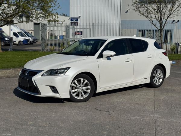 Lexus CT Hatchback, Petrol Hybrid, 2013, White