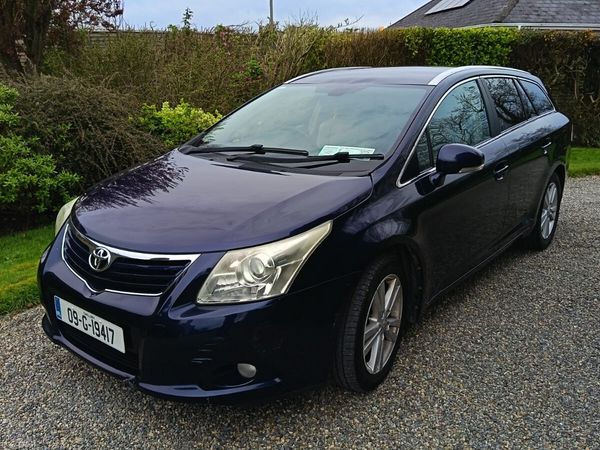Toyota Avensis Estate, Diesel, 2009, Blue