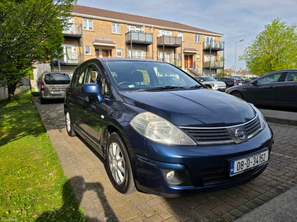Nissan Tiida Hatchback, Petrol, 2008, Blue