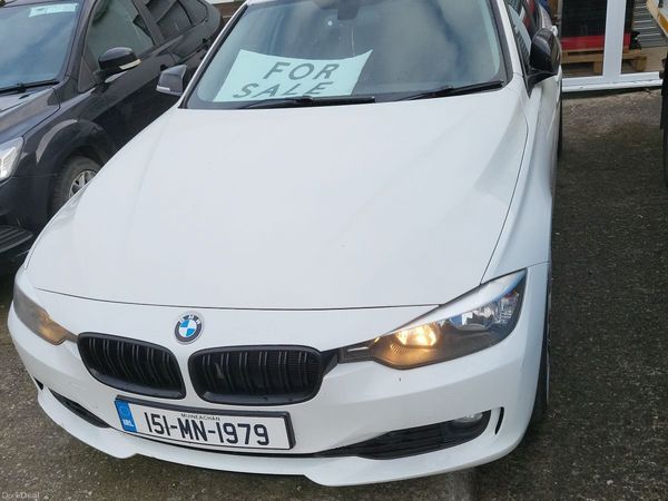 BMW 3-Series Saloon, Diesel, 2015, White