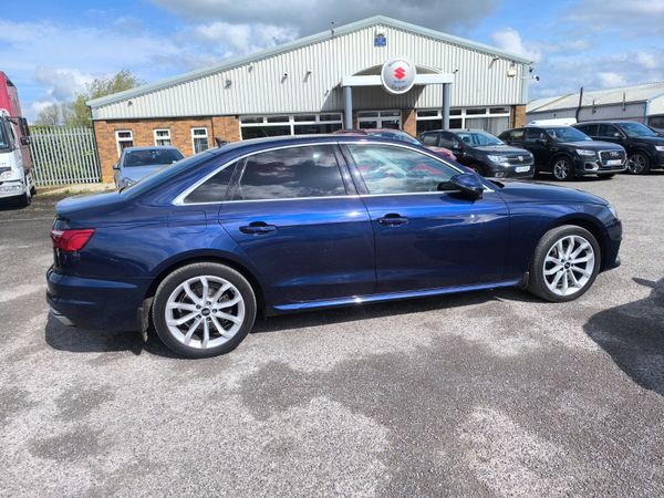 Audi A4 Saloon, Diesel, 2020, Blue