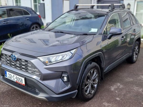 Toyota RAV4 SUV, Petrol Hybrid, 2022, Grey