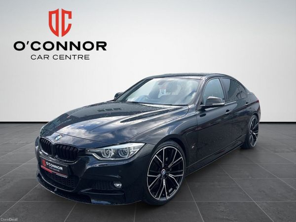 BMW 3-Series Saloon, Petrol Plug-in Hybrid, 2018, Black
