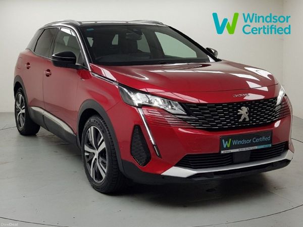 Peugeot 3008 SUV, Petrol Hybrid, 2024, Red