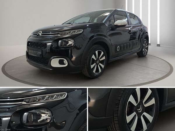 Citroen C3 Hatchback, Petrol, 2017, Black