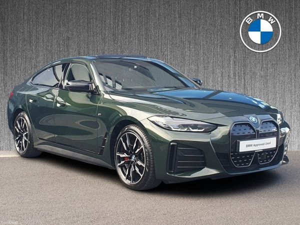 BMW i4 Hatchback, Electric, 2023, Green