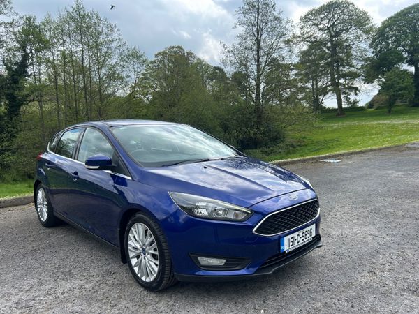 Ford Focus Hatchback, Diesel, 2015, Blue