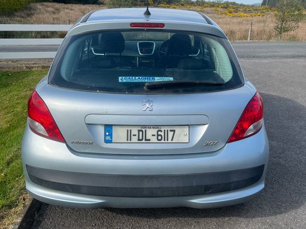 Peugeot 207 Hatchback, Diesel, 2011, Blue