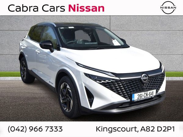 Nissan Qashqai MPV, Petrol Hybrid, 2026, White