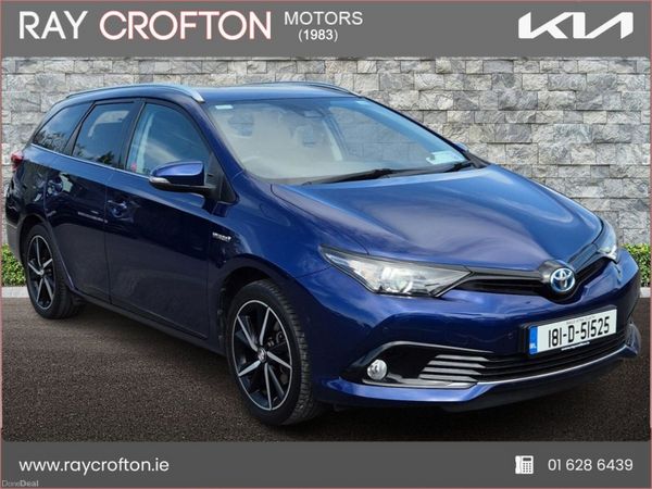 Toyota Auris Estate, Petrol Hybrid, 2018, Blue