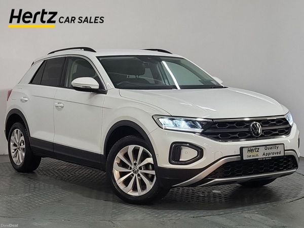 Volkswagen T-Roc SUV, Petrol, 2024, White