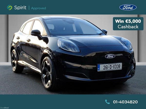 Ford Puma MPV, Electric, 2026, Black