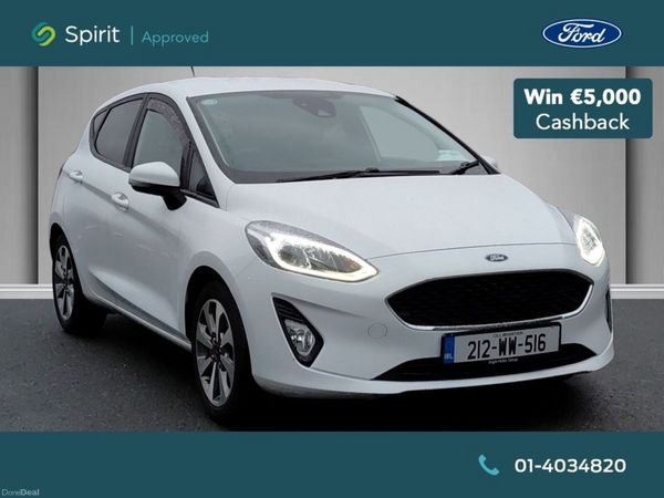 Ford Fiesta Hatchback, Petrol, 2021, White