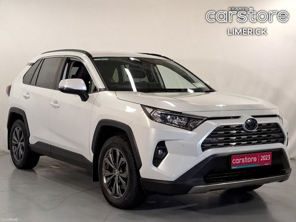 Toyota RAV4 SUV, Petrol Hybrid, 2023, White