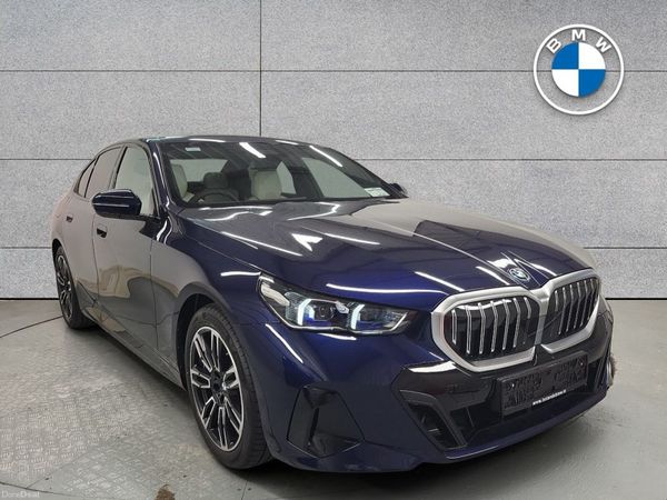 BMW 5-Series Saloon, Petrol Plug-in Hybrid, 2026, Blue