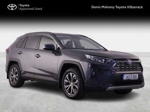 Toyota RAV4 SUV, Petrol Hybrid, 2024, Grey