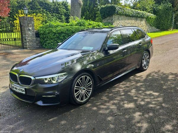 BMW 5-Series Estate, Diesel, 2018, Grey