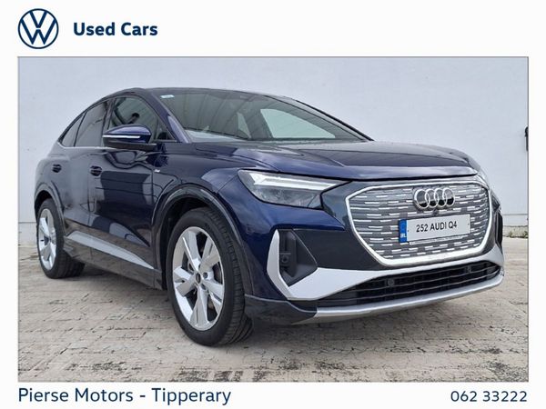 Audi Q4 e-tron SUV, Electric, 2025, Blue