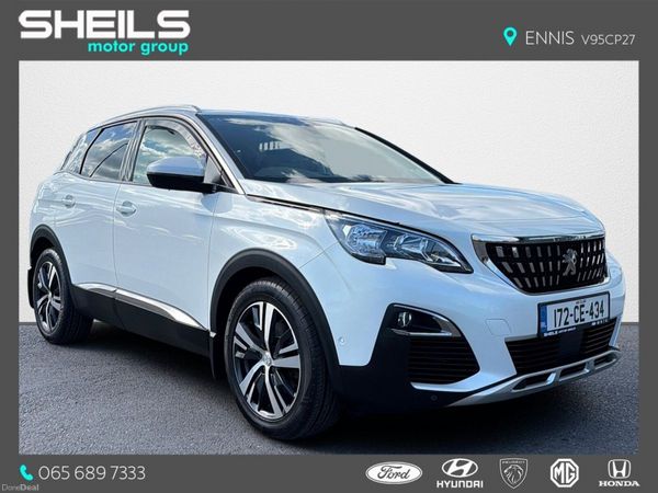 Peugeot 3008 SUV, Diesel, 2017, White