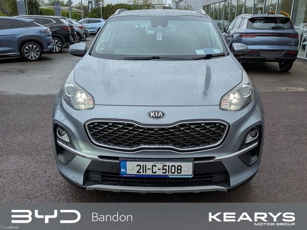Kia Sportage SUV, Diesel Hybrid, 2021, Grey