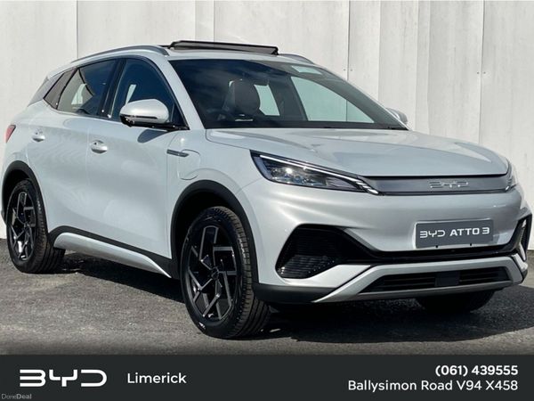 BYD ATTO 3 SUV, Electric, 2026, Silver