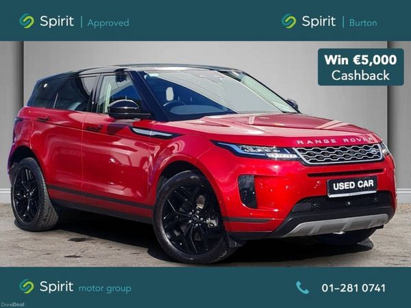 Land Rover Range Rover Evoque SUV, Petrol Plug-in Hybrid, 2021, Red