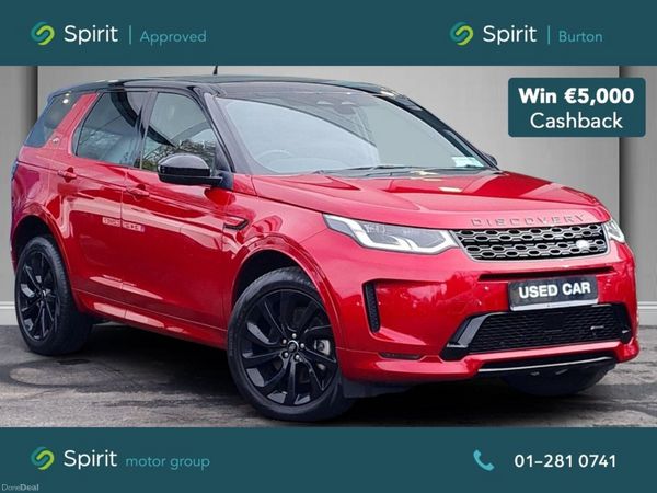 Land Rover Discovery Sport SUV, Petrol Plug-in Hybrid, 2023, Red