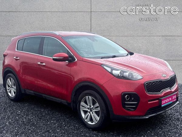 Kia Sportage SUV, Diesel, 2018, Red