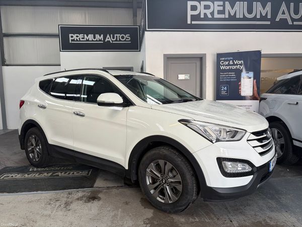 Hyundai Santa Fe SUV, Diesel, 2014, White