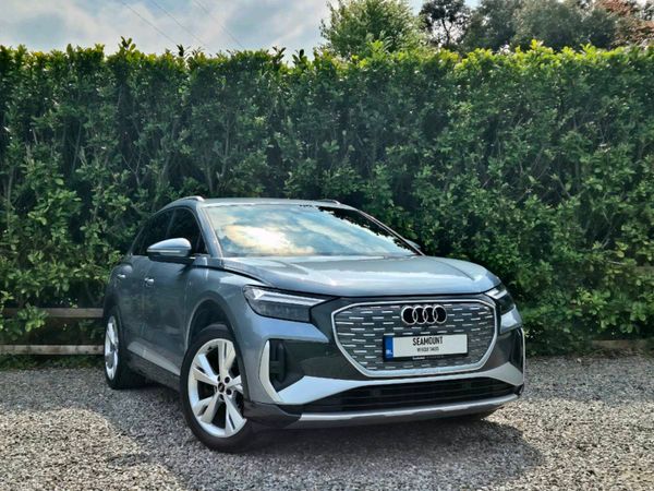 Audi Q4 e-tron SUV, Electric, 2023, Blue