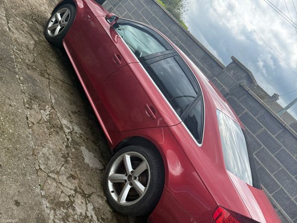 Audi A4 Saloon, Diesel, 2011, Red