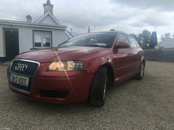 Audi A3 Hatchback, Diesel, 2008, Red
