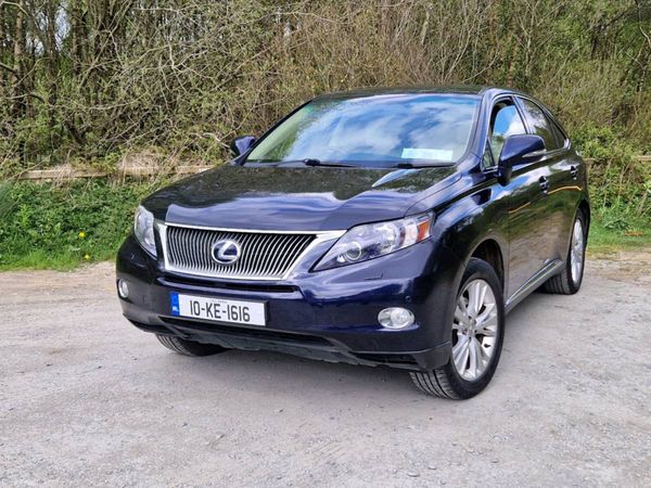 Lexus RX SUV, Petrol Hybrid, 2010, Blue