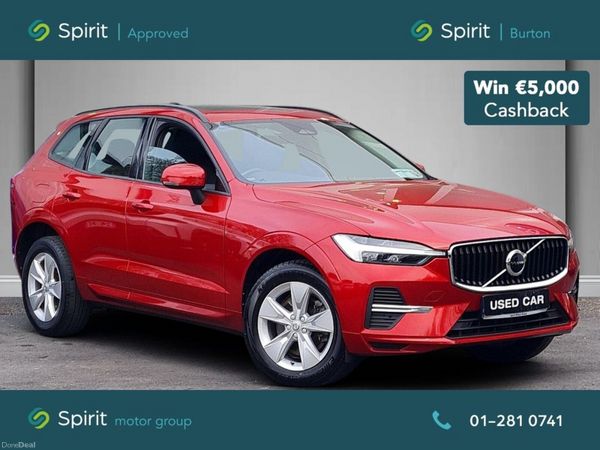 Volvo XC60 SUV, Diesel, 2022, Red