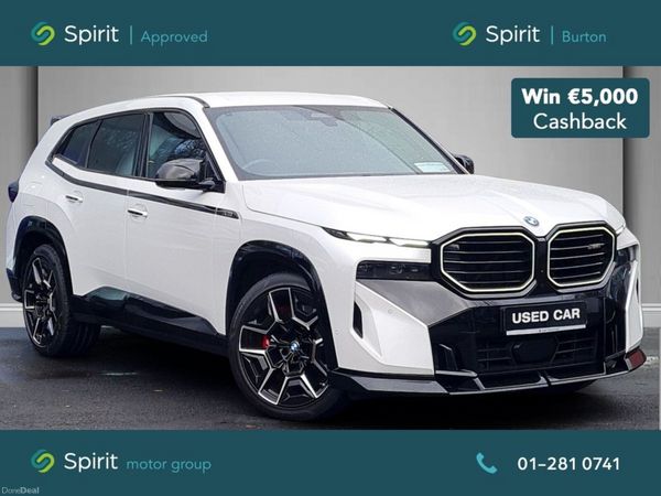 BMW XM SUV, Petrol Plug-in Hybrid, 2024, White