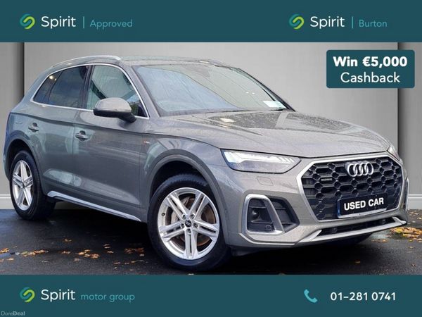 Audi Q5 SUV, Petrol Hybrid, 2023, Grey