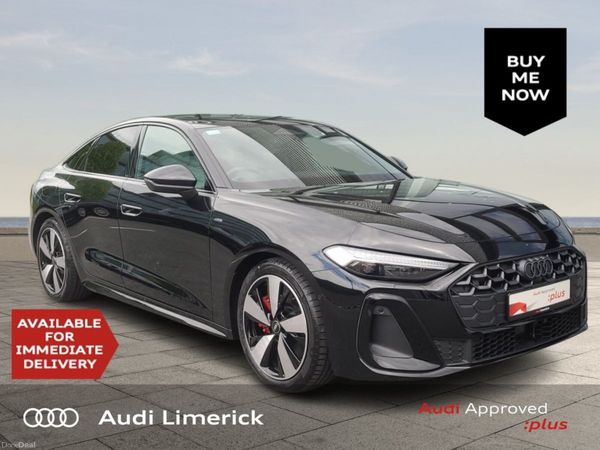 Audi A5 Saloon, Petrol Plug-in Hybrid, 2026, Black