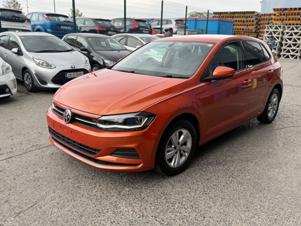 Volkswagen Polo Hatchback, Petrol, 2020, Orange