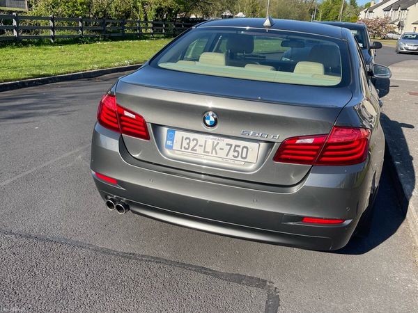 BMW 5-Series Saloon, Diesel, 2013, Grey
