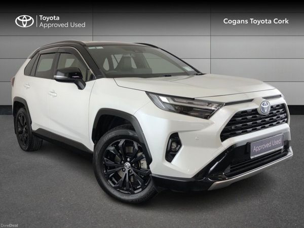 Toyota RAV4 SUV, Petrol Hybrid, 2024, White