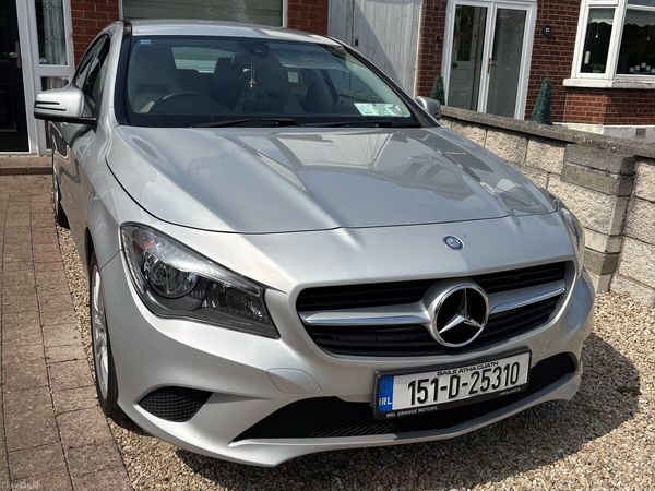 Mercedes-Benz CLA Saloon, Petrol, 2015, Silver