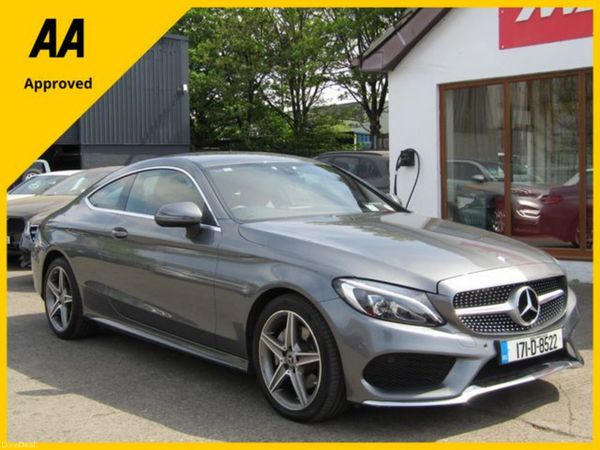 Mercedes-Benz C-Class Coupe, Diesel, 2017, Grey