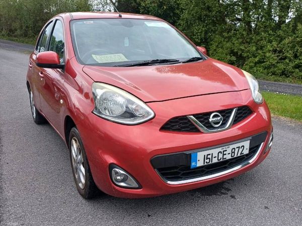 Nissan Micra Hatchback, Petrol, 2015, Red